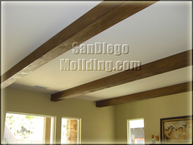 faux beams